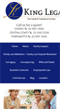 Mobile Screenshot of kinglegal.net.au